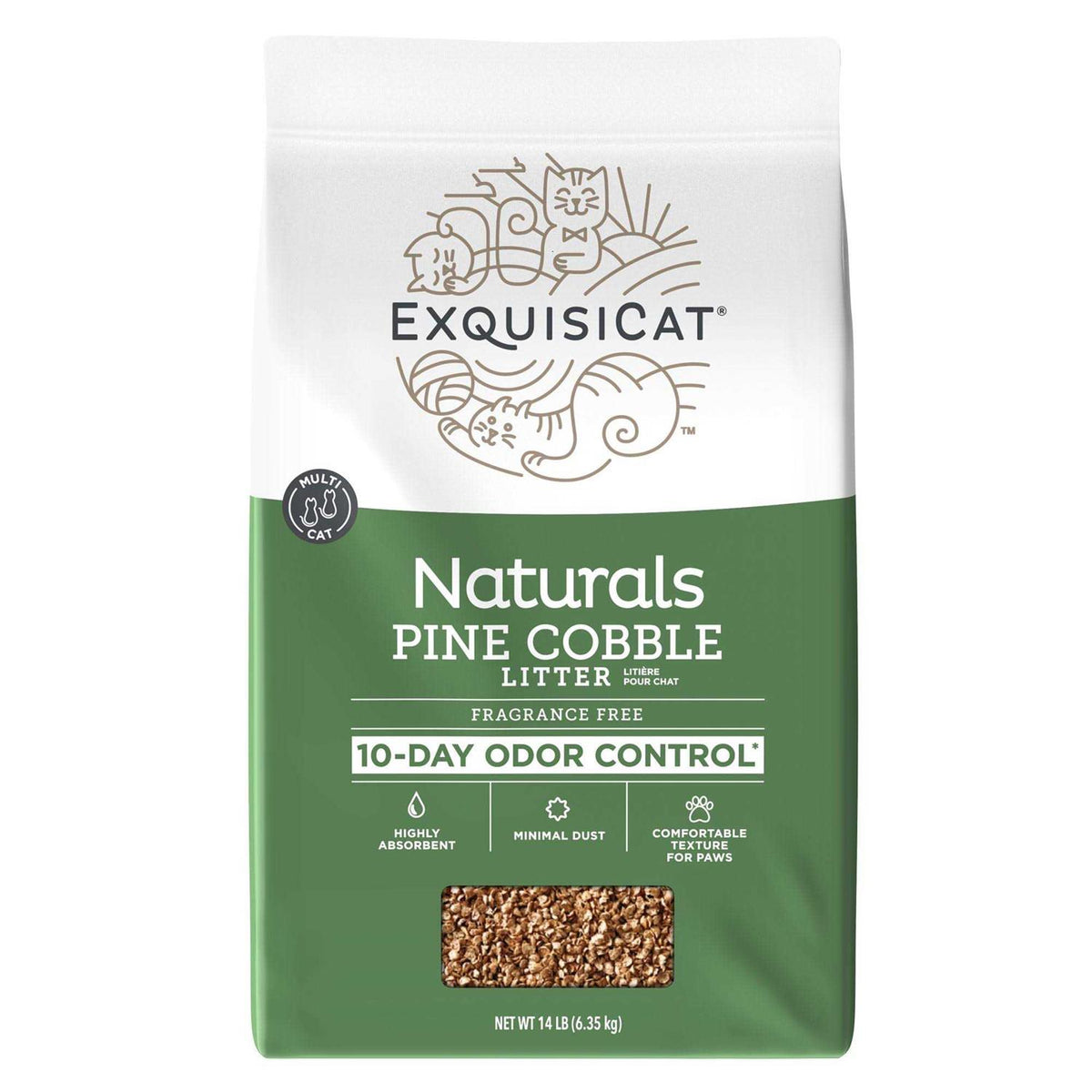 Pine Cobble Cat Litter D877665