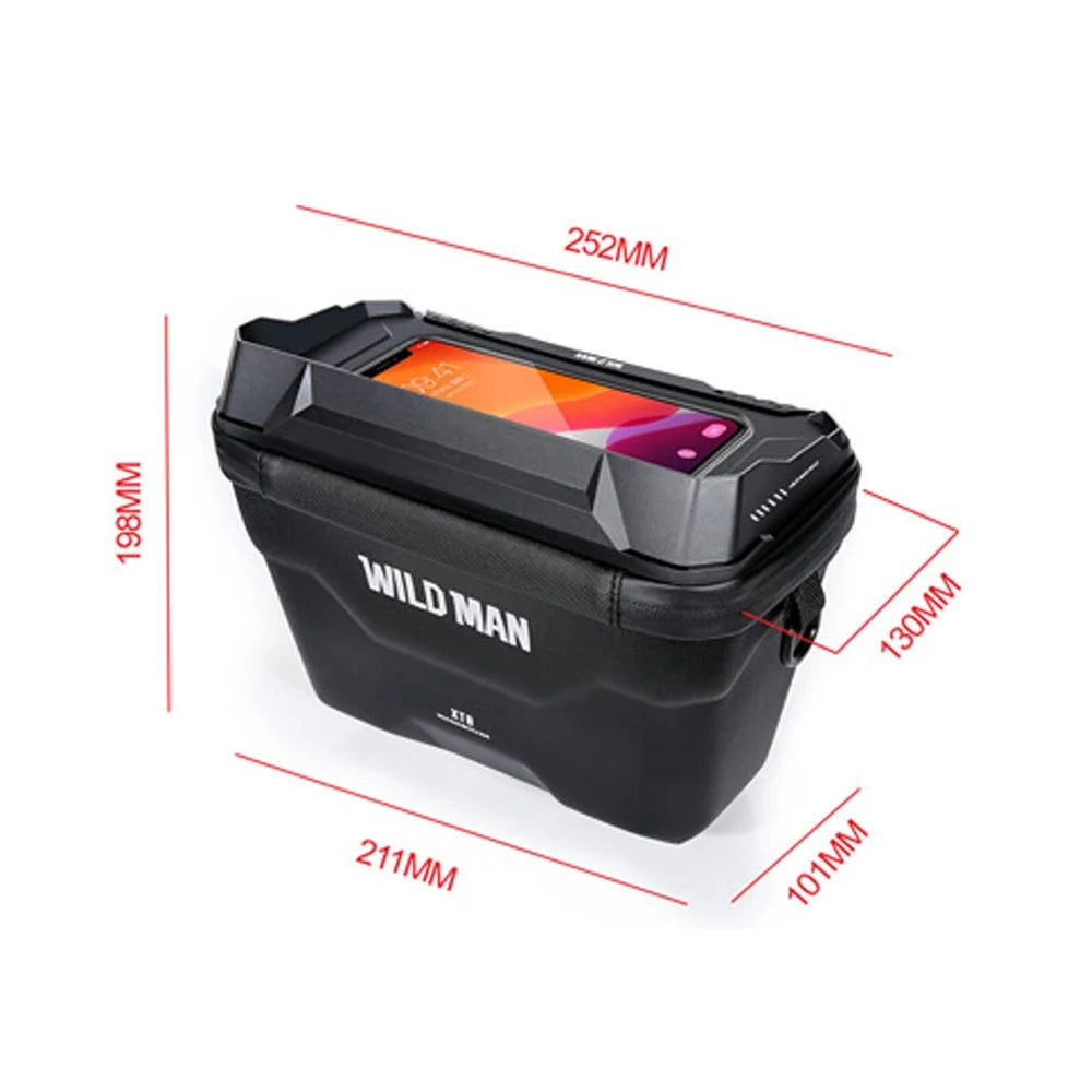 3L Waterproof Bike Handlebar Bag with Touchscreen P73034