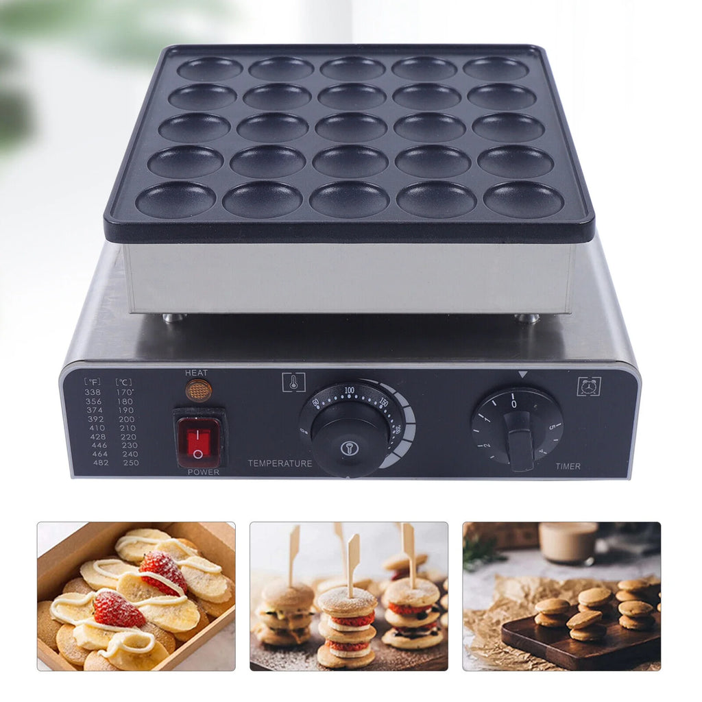 800W Commercial Nonstick Waffle Maker Q9945