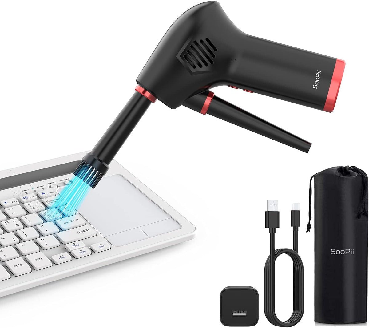 Cordless Air Duster with Rechargeable Battery R600599
