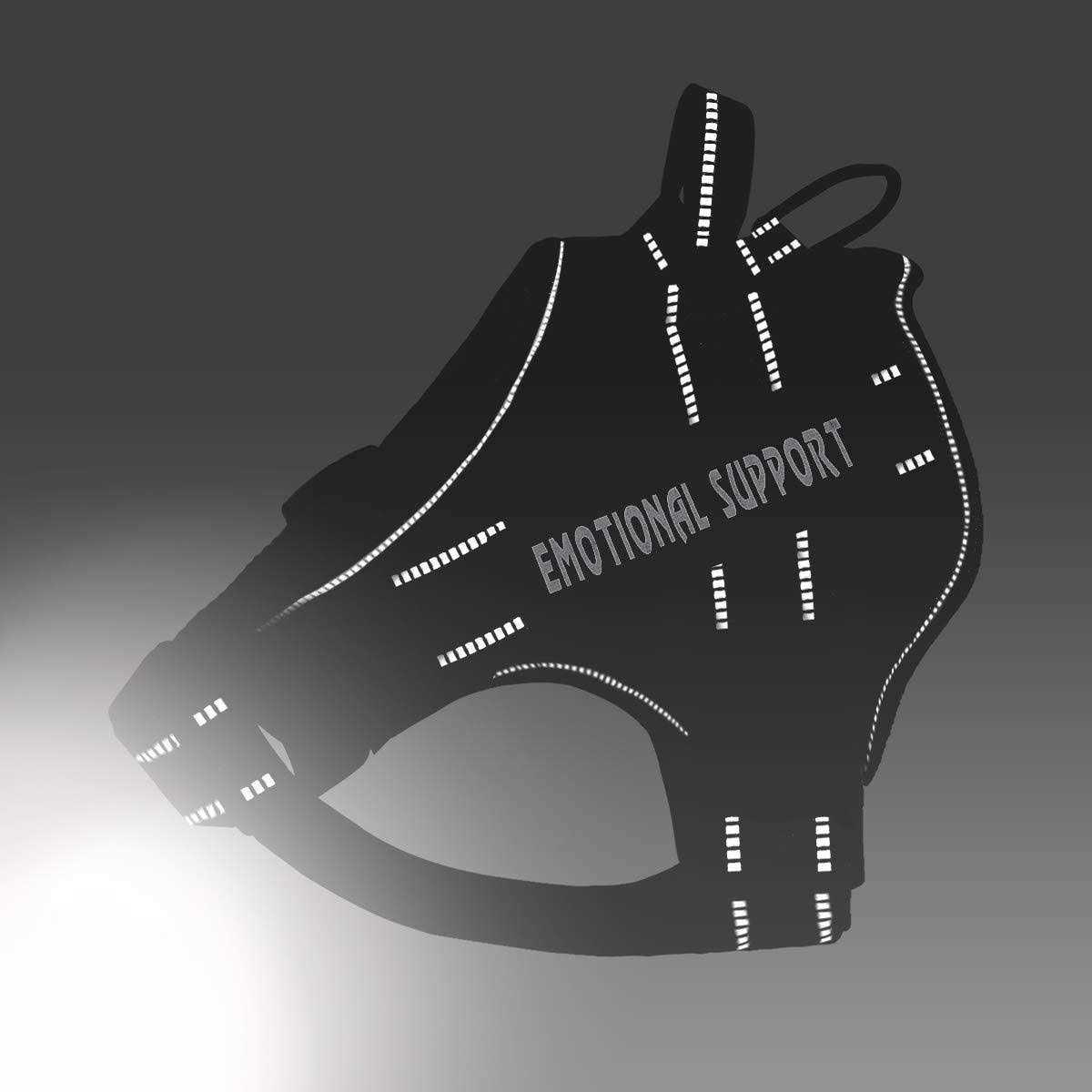 Reflective Breathable Adjustable No-Pull Dog Harness Q96516