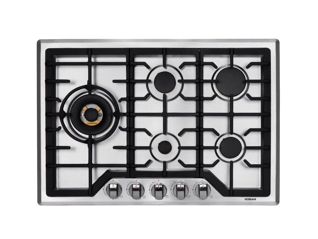 30" Gas Cooktop 5 Burners J76397