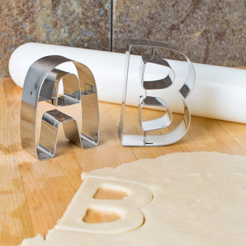 Stainless Steel Alphabet 26 PC Cutter Set I721