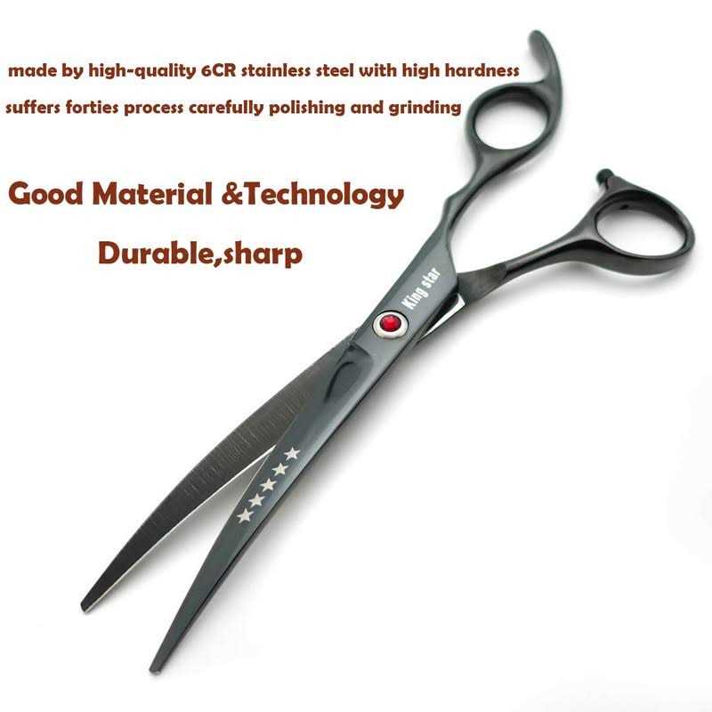 7.0in Titanium 4pcs Dog Grooming Scissors Set P51995