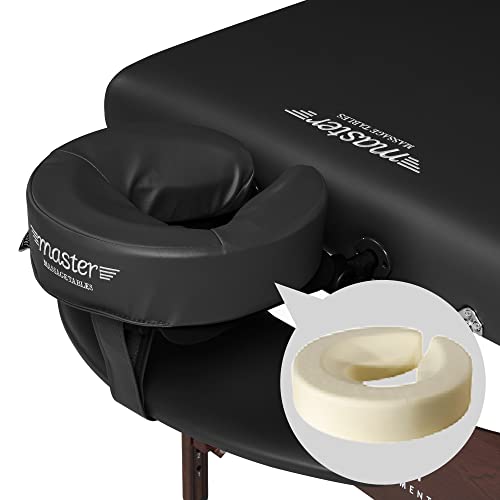 Portable Massage Table with 2.5" Cushion, Black M405