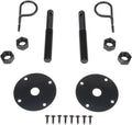 Black Steel Hood Pin Kit with Hair Pins Pack of 2 E584781