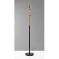 Gold Freestanding Coat Rack Q42456
