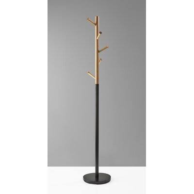 Gold Freestanding Coat Rack Q42456
