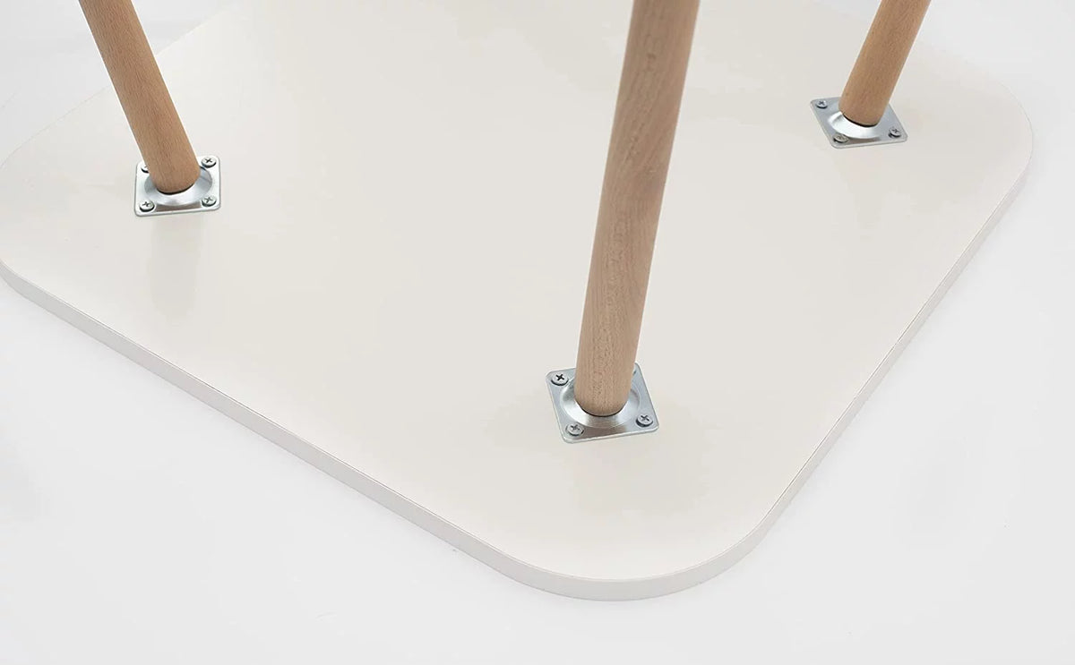 Modern Square Side Table White C3259