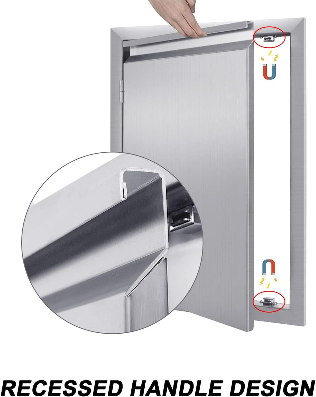 304 Stainless Steel BBQ Access Door T230868
