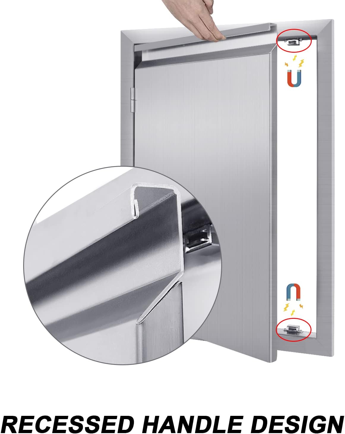 304 Stainless Steel BBQ Access Door T230868