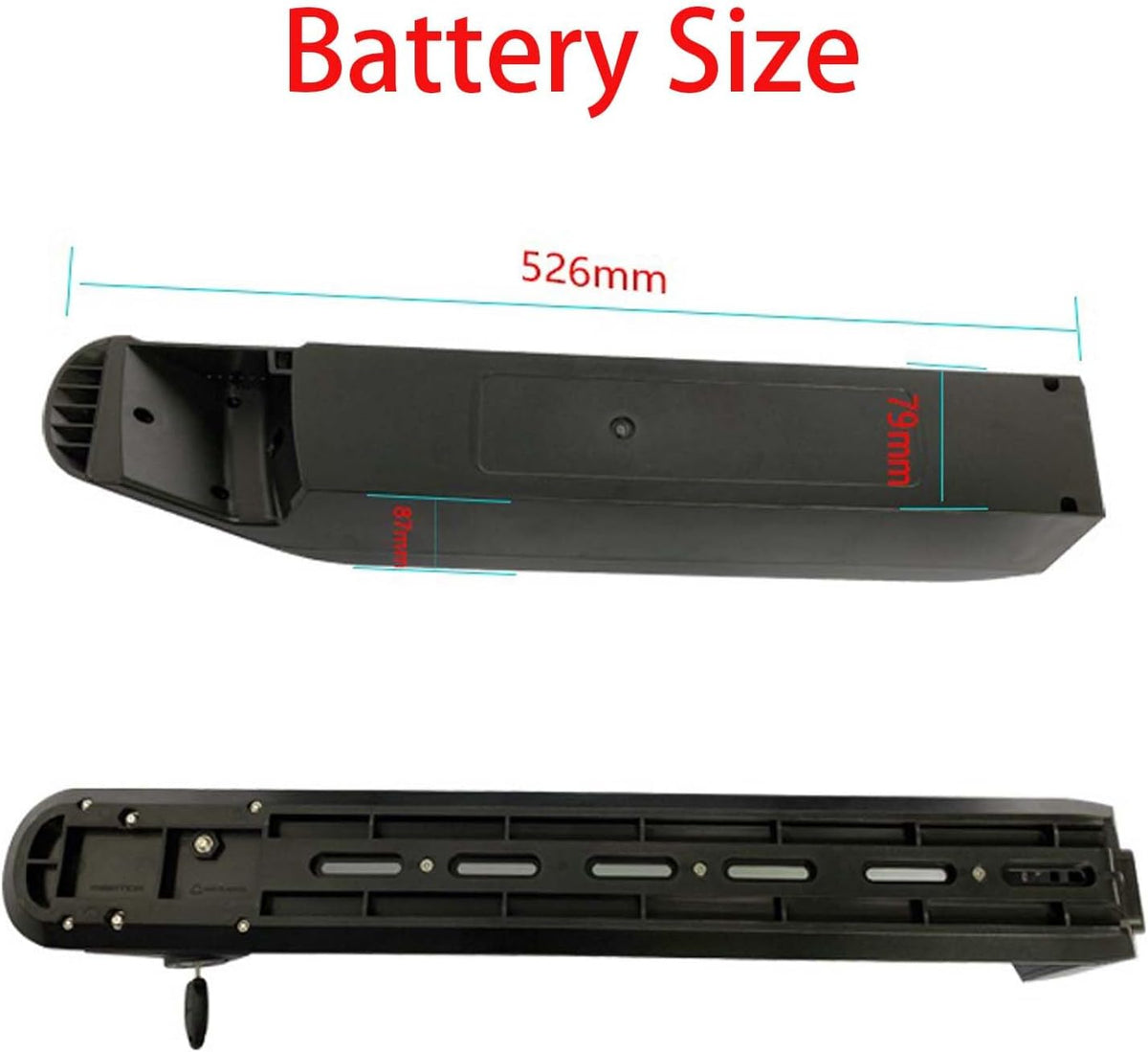 36V 48V 52V 10AH 13AH 15AH 18AH Removable Lithium Bicycle Battery with BMS and Charger I472