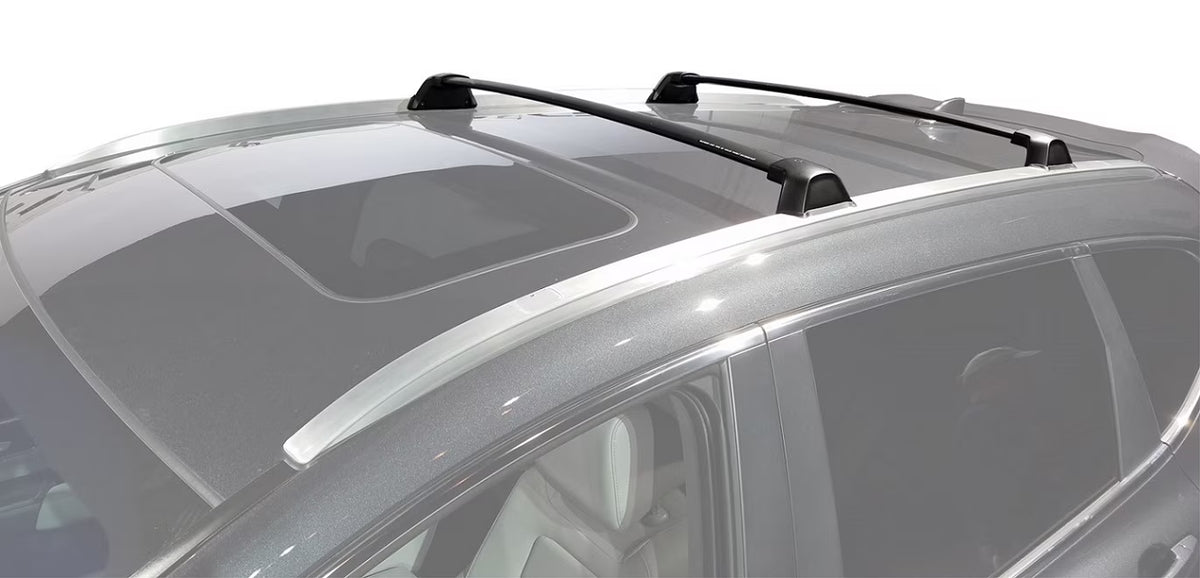 Black Aluminum Roof Rack Cross Bars Set of 2pcs X7760