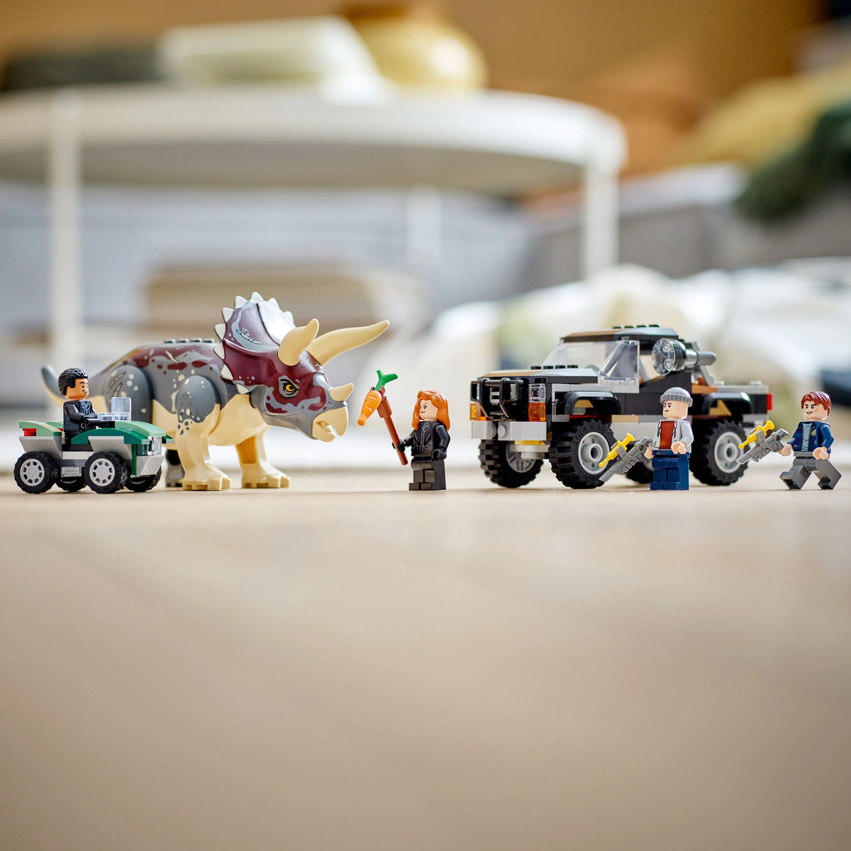 LEGO Jurassic World Dino Combo Pack 66774 Toy Value Pack, 2 in 1 Triceratops and Velociraptor Gift Set, Jurassic World Toy with Dinosaur and Truck Toys, Christmas Gift for Kids Ages 7 and Up E581808