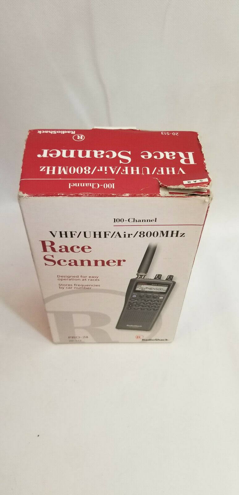 100 Channel VHF/UHF/Air/800 MHz Scanner A8349