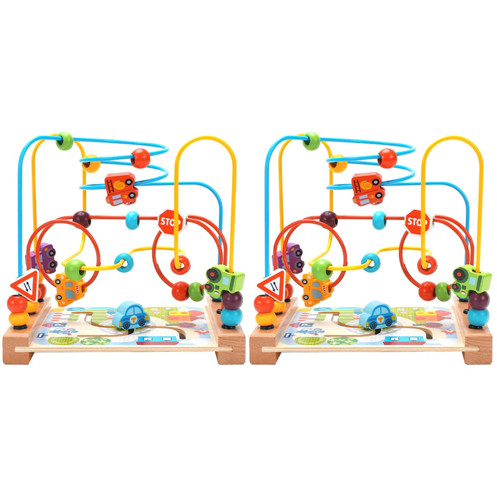 Wooden Bead Maze Toy M193593