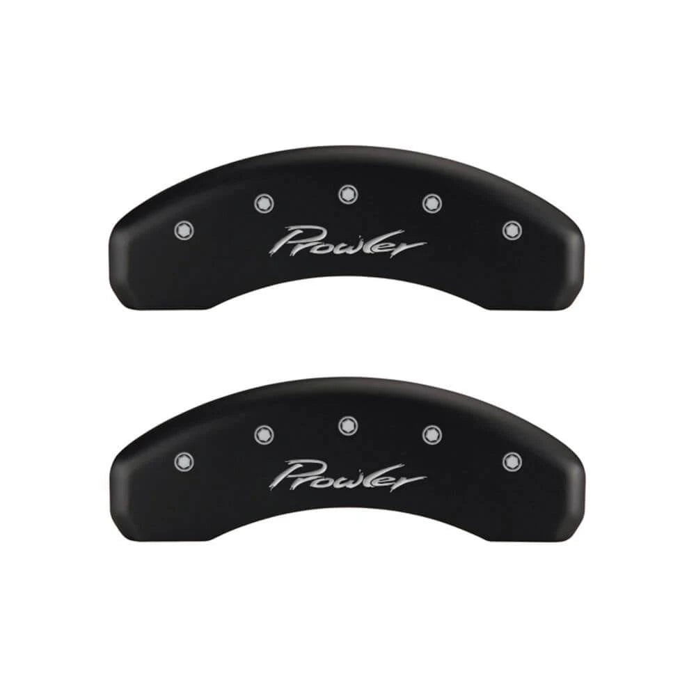 Matte Black Caliper Covers W9475