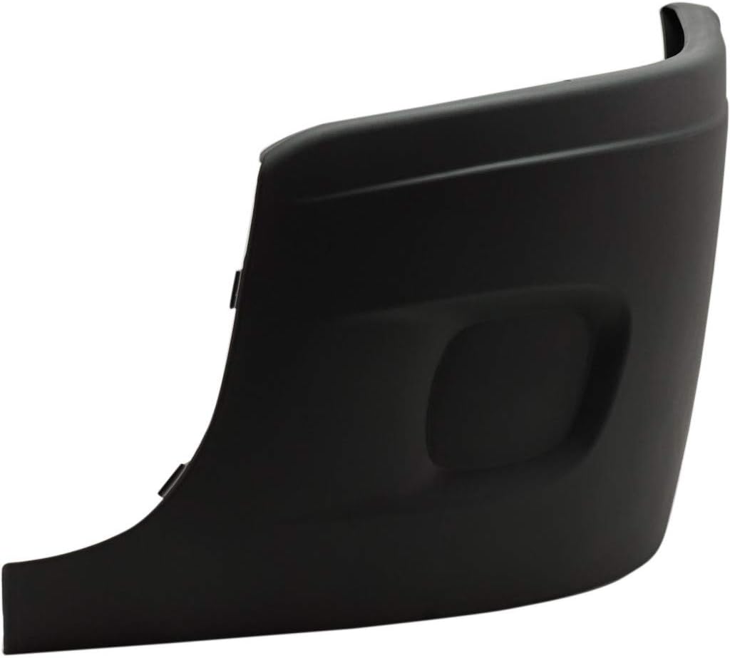 Freightliner Cascadia Bumper End 2008-2017 Driver Side Black Plastic Q17985