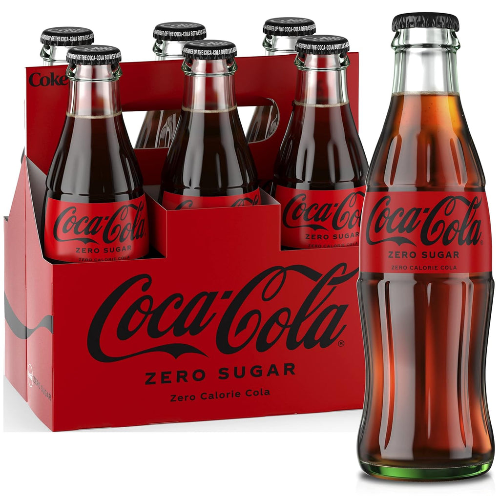 8 fl oz 6 Pack Glass Bottles N60405