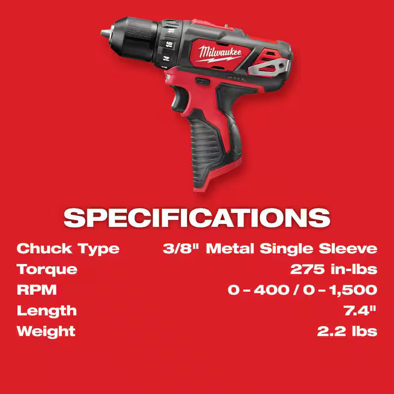 12V Cordless 4-Tool Combo Kit with 1.5Ah Batteries and Charger L31935