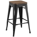 Brown Promenade Counter Stool Set of 2 Y405