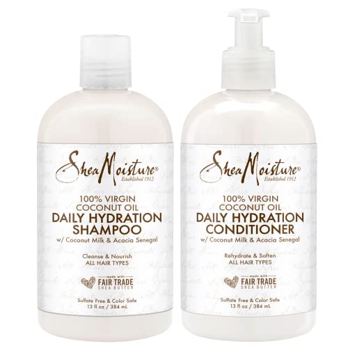 Shampoo & Conditioner Set with Coconut Oil 13 Oz U464