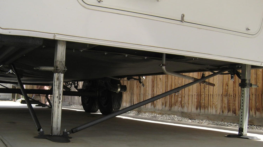 Stabilizer System for 5th Wheel, Travel and Camper Trailers Y159