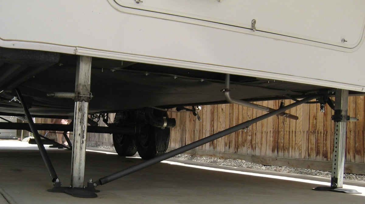 Stabilizer System for 5th Wheel, Travel and Camper Trailers Y159