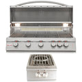 40 in. Natural Gas Grill & Side Burner I513