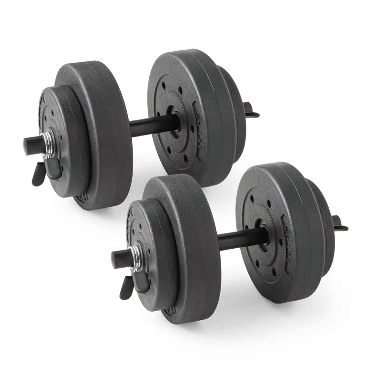 40lb Adjustable Vinyl Dumbbell Set A65968