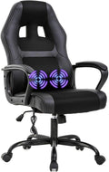 Black Executive Chair with Lumbar Support G554