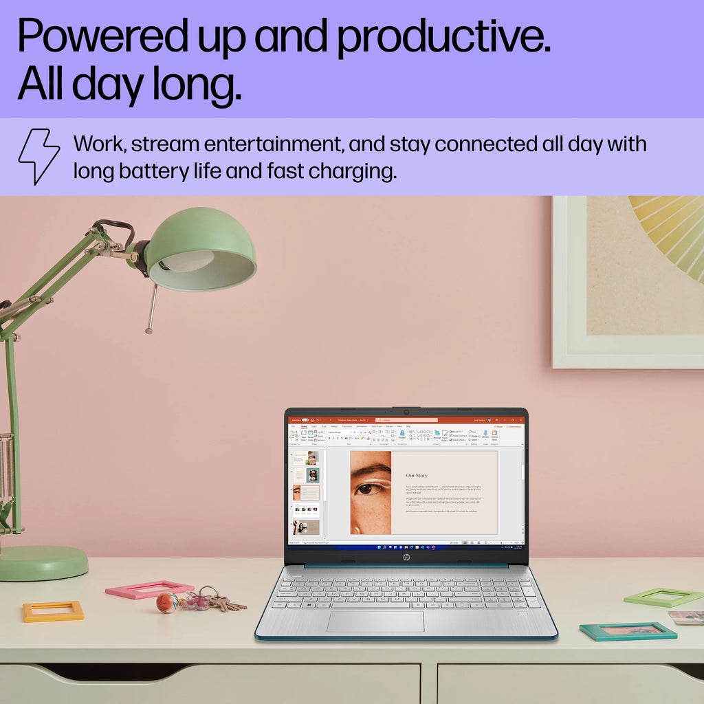 15.6" FHD Laptop, Intel Core i7-1165G7, 16GB RAM, 512GB SSD, Spruce Blue, Windows 11 Home J21853