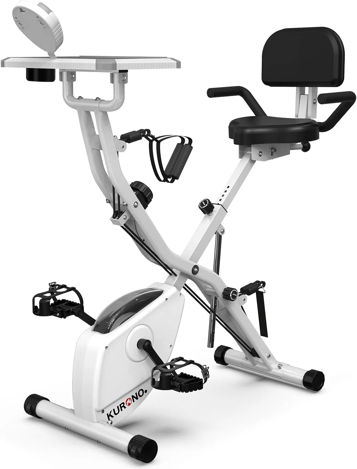 Folding Indoor Cycling Bike 330LB Capacity Magnetic Resistance G3176