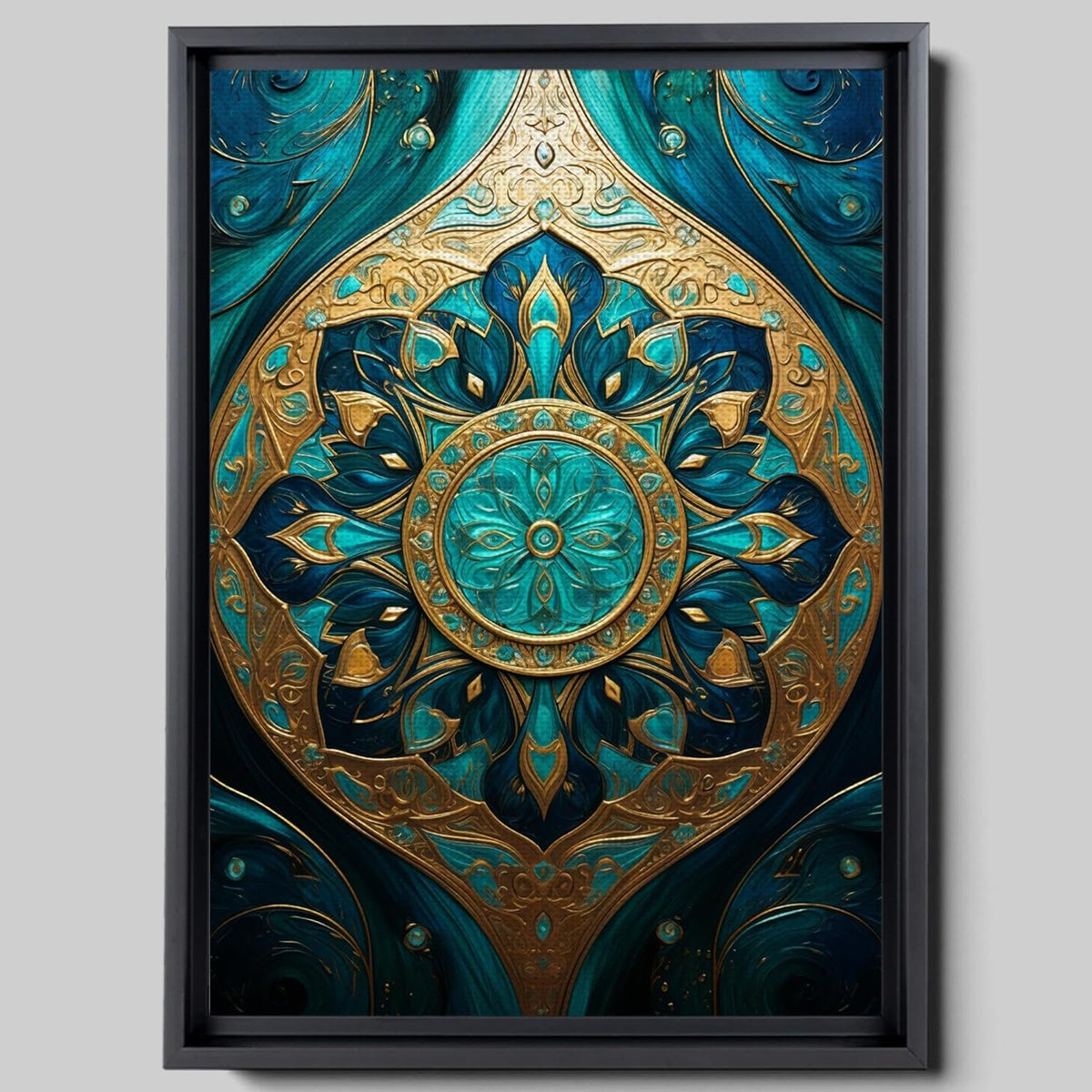 Vintage Mandala Flowers Wall Art Prints G201