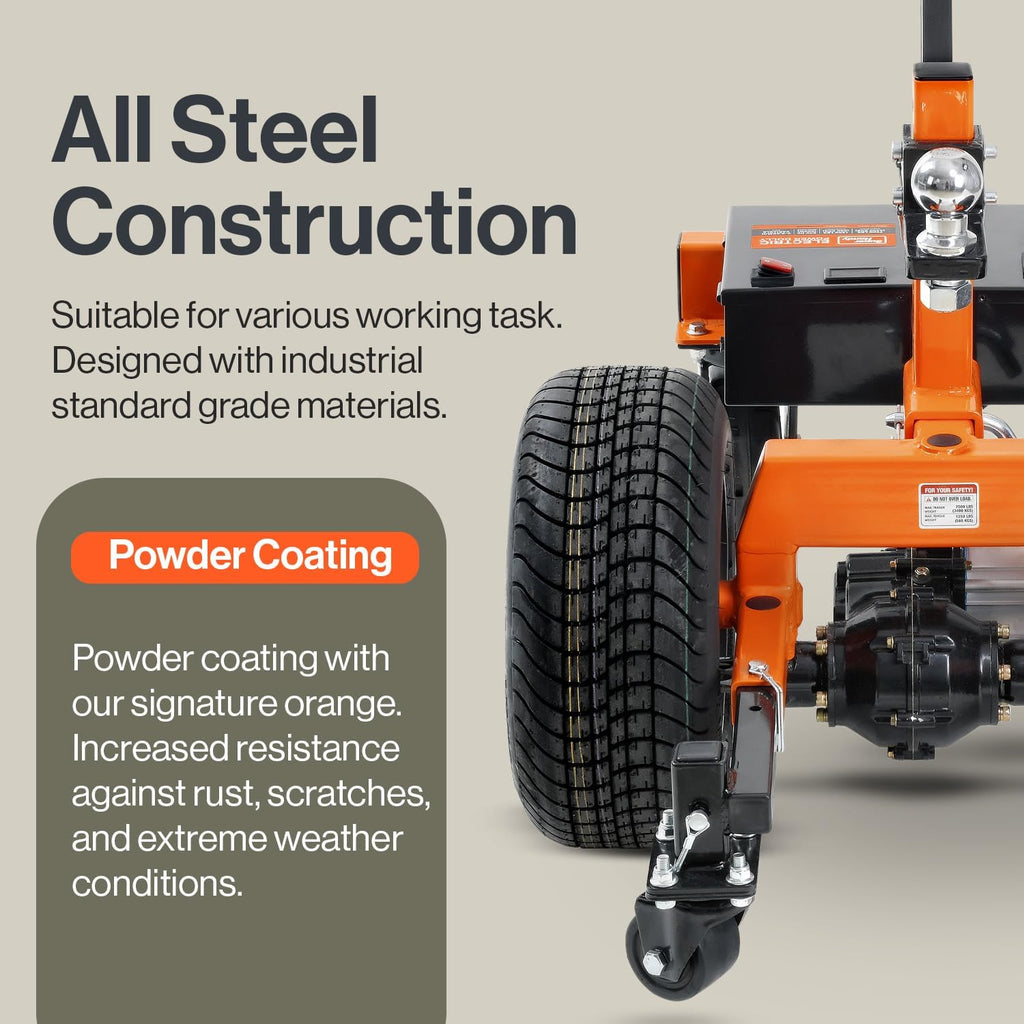 Electric Trailer Dolly 7500lbs Max Trailer Weight All-Terrain Wheels Y110