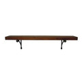 Wood and Metal Wall Shelf S52080
