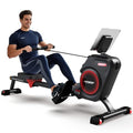 Magnetic Rowing Machine with Bluetooth, 350 LB Weight Capacity C880