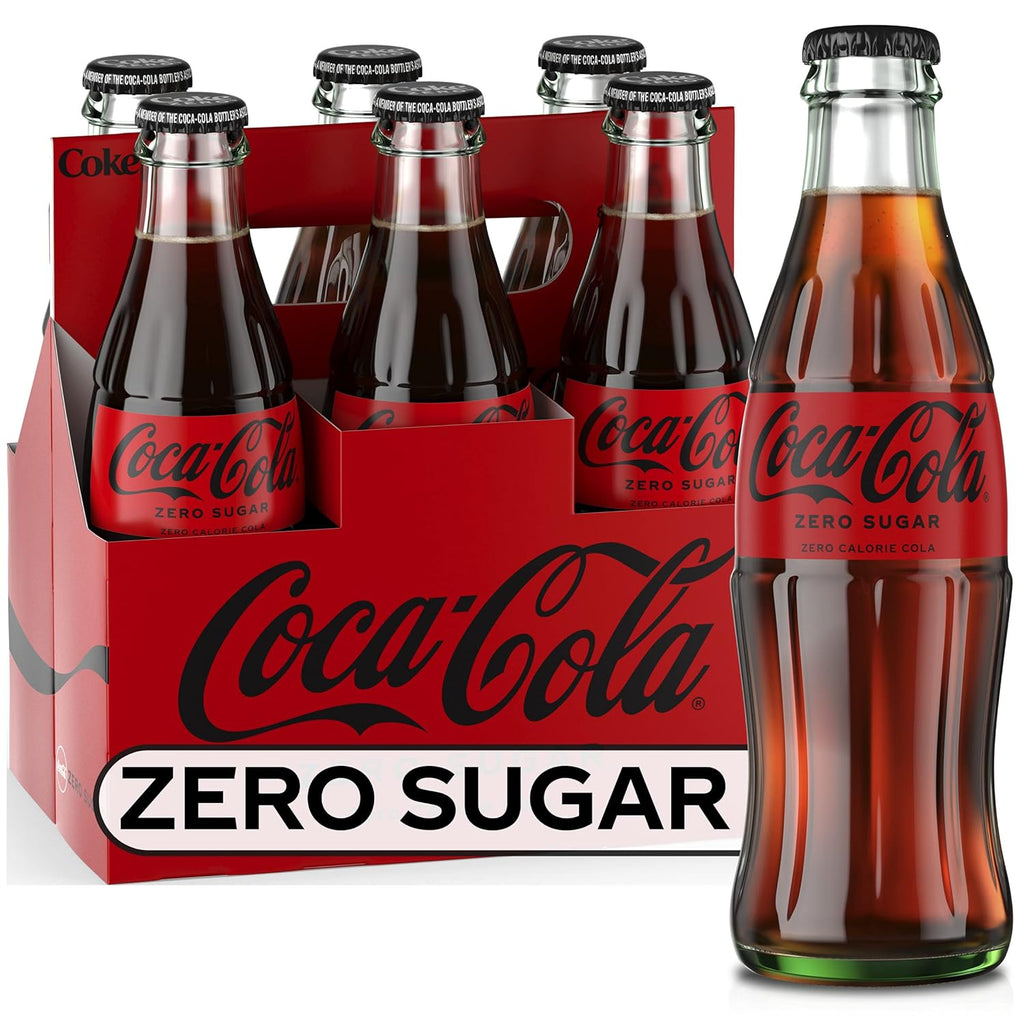 8 fl oz 6 Pack Glass Bottles N60405