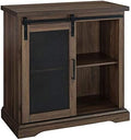 Gray Wood Storage Cabinet D30238