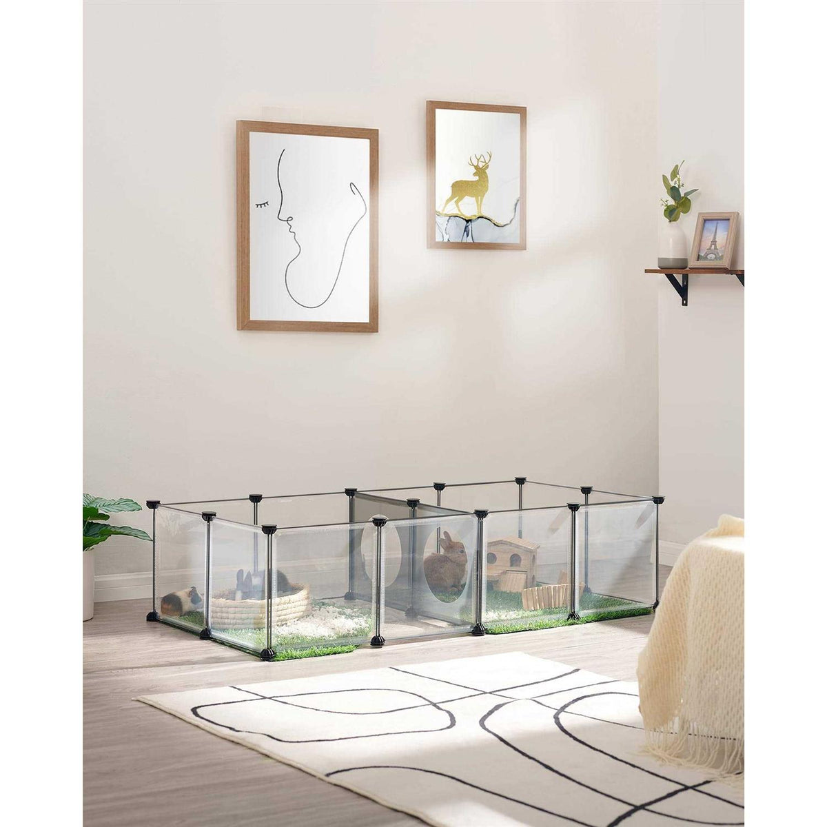 Pet Playpen Small Animal Indoor Exercise Fence C258460