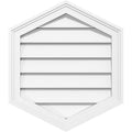 30x22W x 38x22H PVC Gable Vent C666545
