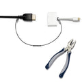 White 60 Pack Cable Tethers T91331