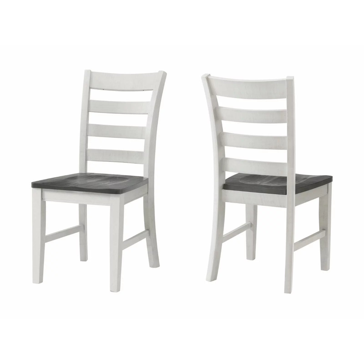White Solid Wood Dining Chair Set of 2 S941