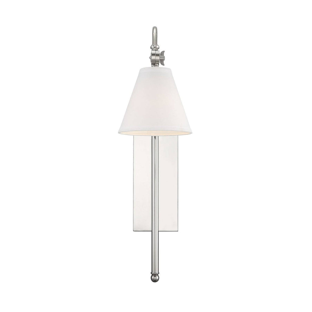 Polished Nickel Sconce I510
