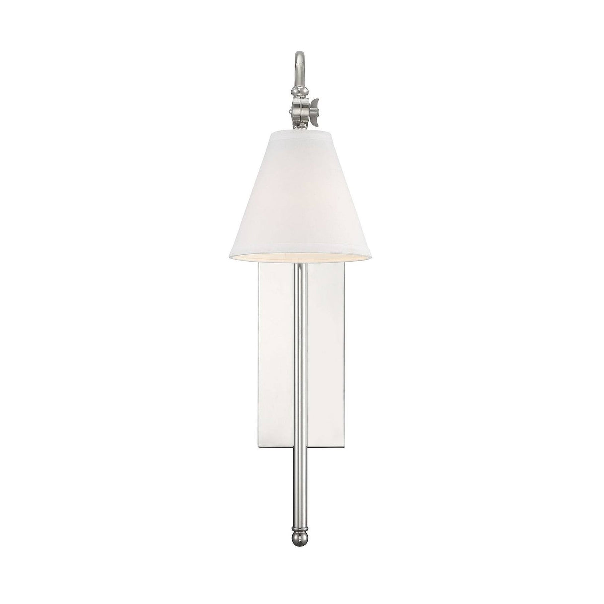 Polished Nickel Sconce I510