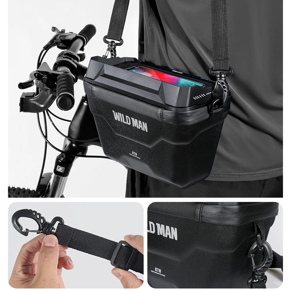 3L Waterproof Bike Handlebar Bag with Touchscreen P73034