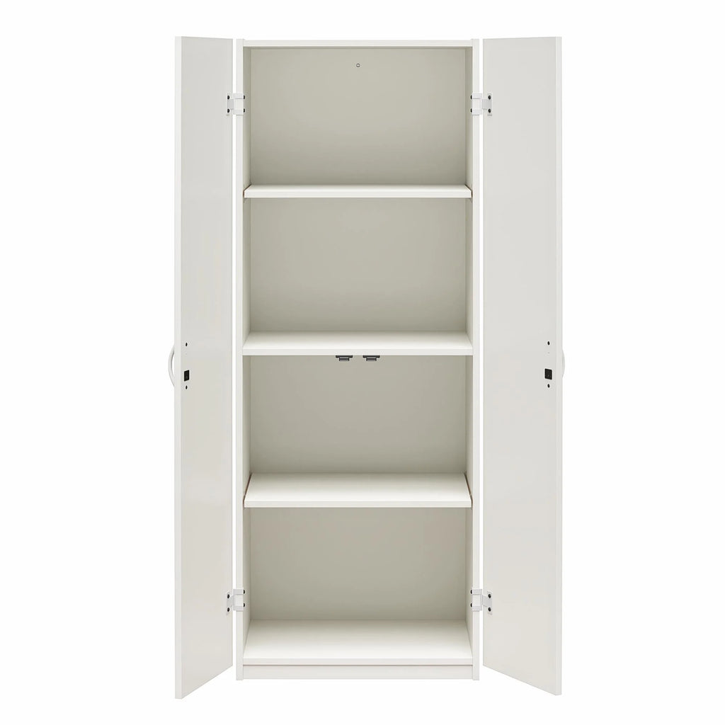 White 2 Door Storage Cabinet C388908
