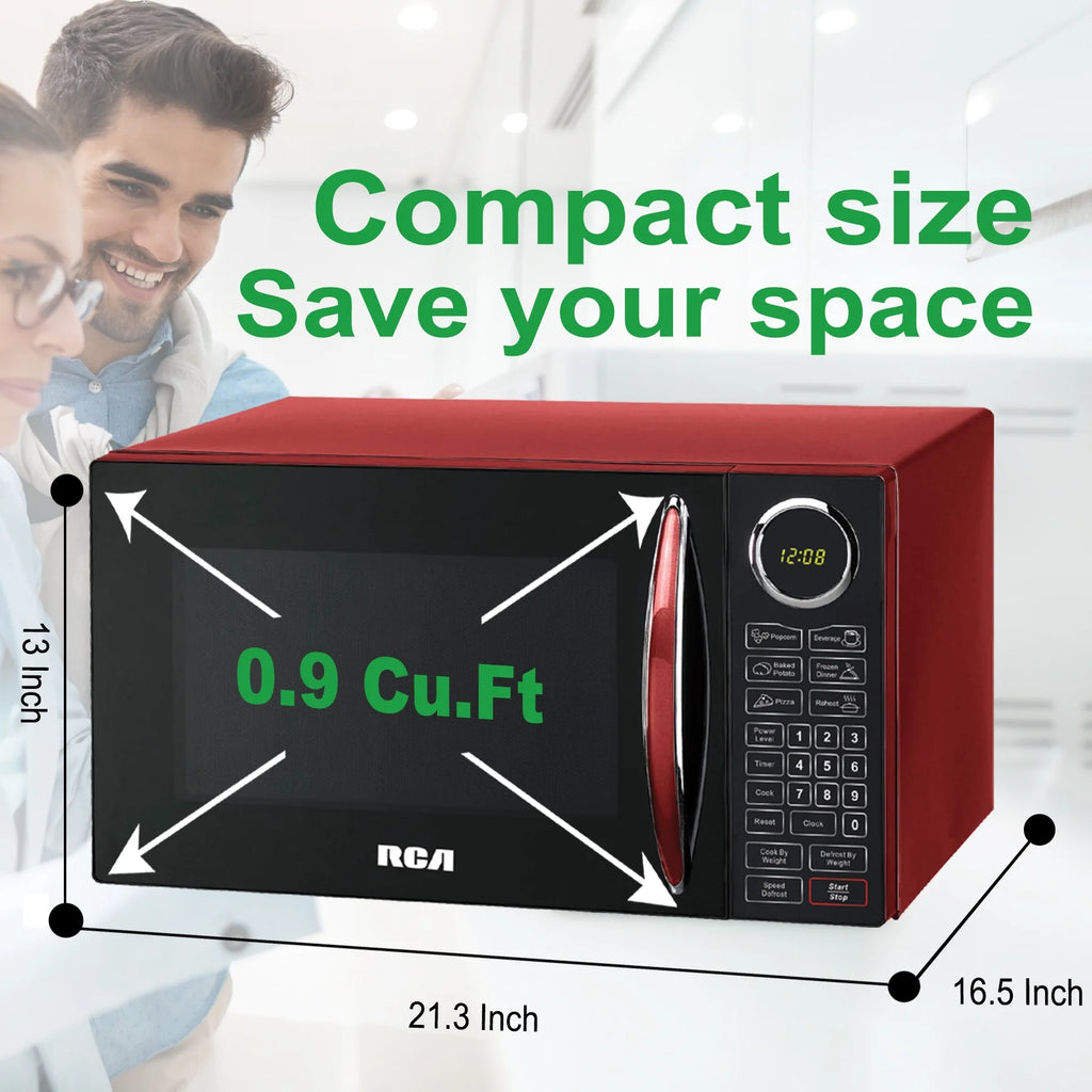 Red 0.9 cu ft Microwave R574040