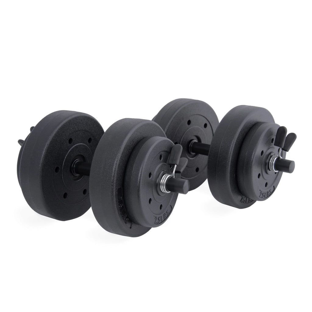 40lb Adjustable Vinyl Dumbbell Set A65968
