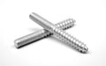 1/2-13 x 3 1/2 Coarse Thread Hanger Bolt Low Carbon Steel Zinc Plated Pk 100 C1655